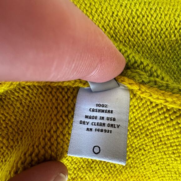 THE ELDER STATESMAN: Men's Intarsia Cashmere Cardigan - XS - Picture 5 of 5